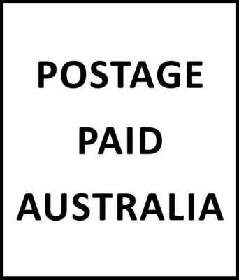 Picture of Postage Paid Australia