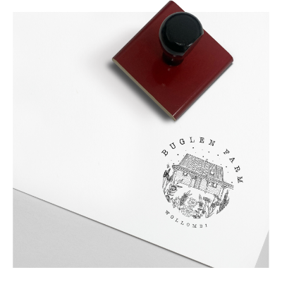 Picture of Custom Stamp - Traditional