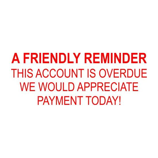Picture of A Friendly Reminder