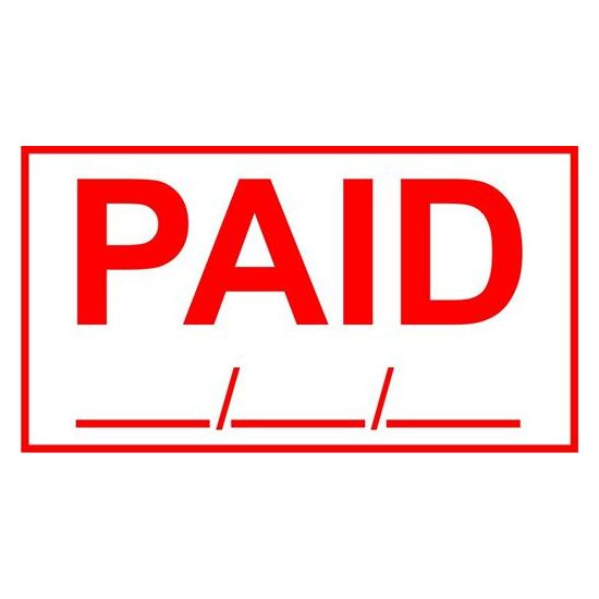Picture of Paid with date field
